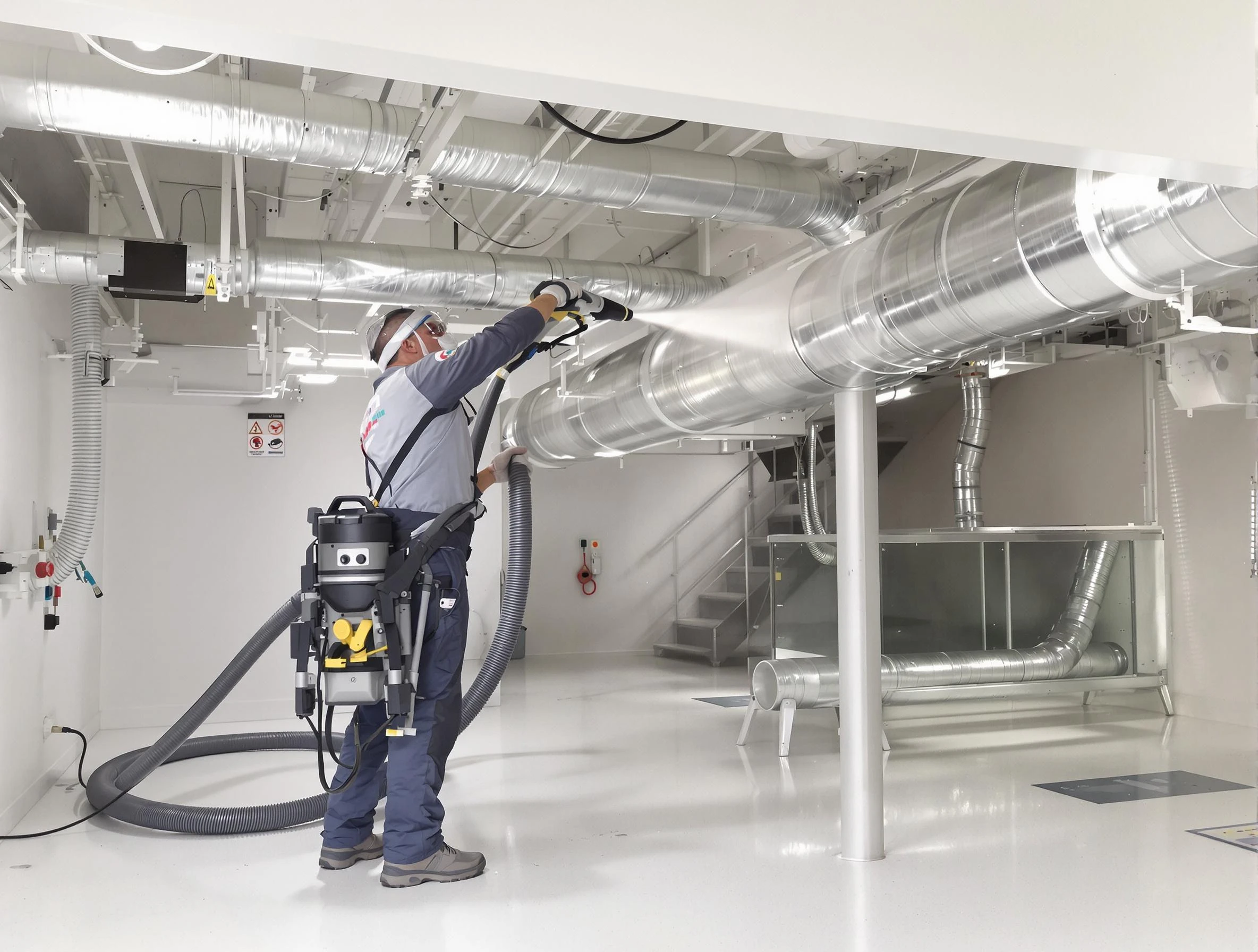Professional central duct cleaning by Brighton Air Duct Cleaning in Brighton