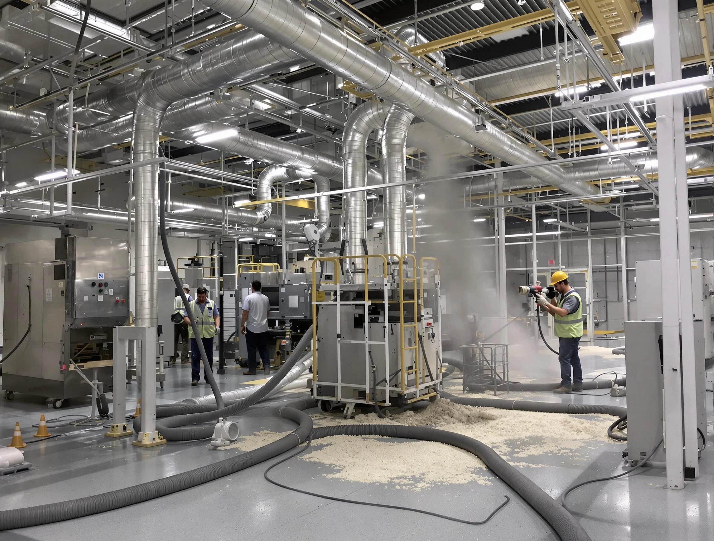 Heavy-duty industrial duct cleaning by Brighton Air Duct Cleaning in Brighton